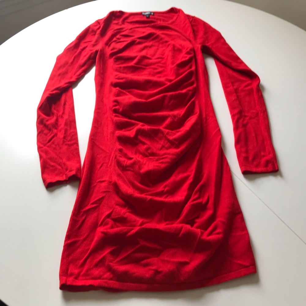 Express Ruched Dress